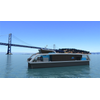 Rendering if the new 150-passenger ferry designed for San Francisco Bay Ferry (Image: Aurora Marine Design)