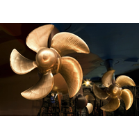 Azipod  propulsion installed on a cruise vessel (Photo: ABB)