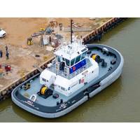 Crowley's eWolf is the first all-electric ship assist harbor tugboat in the U.S. (Photo: Crowley)