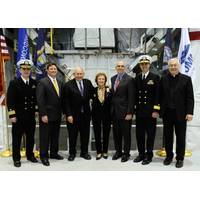 USS Detroit Keel-laying Ceremony: Photo credit Lockheed Martin