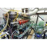 MTU’s new gas engine on the test bench (Photo: Rolls-Royce Power Systems)