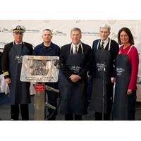 SSN 785 Keel-laying ceremony: Photo credit HII
