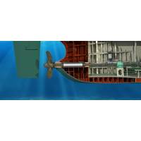 Thordon’s seawater lubricated propeller shaft bearing system eliminates oil pollution from the ocean and waterways (Image: Thordon Bearings)