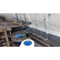 Thordon’s ThorPlas-Blue tiller arm and linkage bearings were machined and installed by Mactech on a towing vessel for a project that they partnered on in 2018 (Photo: Thordon Bearings)