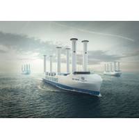 Three LDA wind-assisted ro-ro vessels will also feature hybrid propulsion, power management and control technology from BERG. Credit: BERG Propulsion