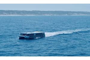 The 24 X 5.5-meter MV Tricia on sea trials (Photo: Cummins)