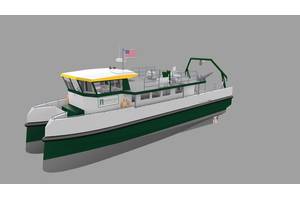 Chartwell Marine selected to design and specify build for new low emission university research vessel, in collaboration with BAE Systems and Derecktor Shipyards. Image: Chartwell