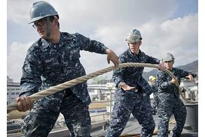 Departure Stations USS Tortuga: Photo credit USN