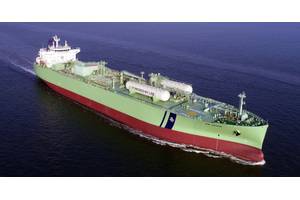 BW Gemini is the world's first VLGC to run on LPG fuel. (Photo: BW LPG)