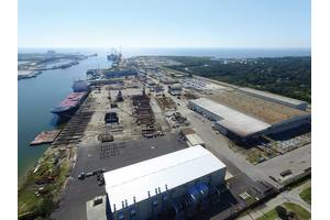 VT Halter in Pascagoula, MS, won a $746m contract to build the U.S. Coast Guard's lead Polar Security Cutter. Photo: VT Halter.