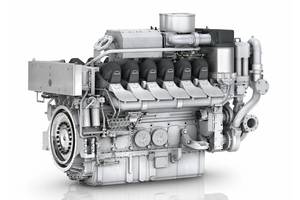 The MAN 175D high-speed engine (Image: MAN Energy Solutions)