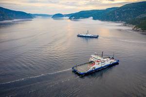 Two LNG-fueled ferries operated by STQ will be covered by five-year Wärtsilä Optimised Maintenance Agreements. (Photo: Societé des Traversiers du Quebec)