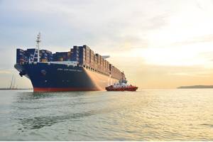 CMA CGM Marco Polo: Photo credit CMA CGM