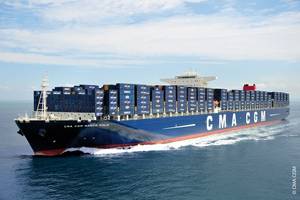 CMA CGM Marco Polo: Photo credit CMA CGM