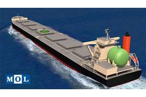The methane slip reduction system will be installed in a coal carrier built at the Namura Shipbuilding and operated by MOL for demonstration of the methane slip reduction technology. Source: MOL