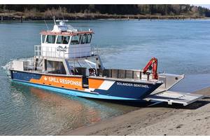 Oil spill recovery boat - 47' Skimmer - Rozema Boats Works - inboard /  aluminum