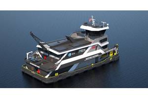 PowerCell has received a multi megawatt fuel cell system order from U.S. based Maritime Partners, worth approximately $3.6 million for delivery during the third quarter of 2023. Maritime Partners plans to launch the world’s first hydrogen-electric towboat, Hydrogen One. (Image: Maritime Partners)
