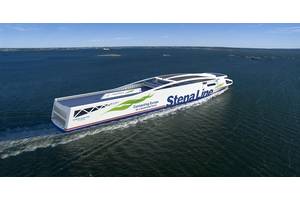 Stena Line aims to launch a fully battery powered vessel before 2030. Stena Elektra is a lightweight battery powered vessel with capacity to run approximately 50 nautical miles on batteries only, i.e. between Gothenburg or Fredrikshaven. (Image: Peter Mild / Stena Line)