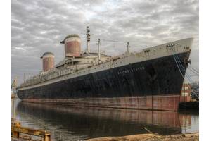 Once one of the world's greatest ships, the SS United States has fallen into a state of disrepair (Photo courtesy of the SS United States Conservancy)