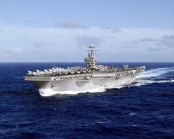 USS Abraham Lincoln: Credit USN 