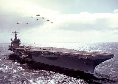 USS Abraham Lincoln: Photo credit US Navy