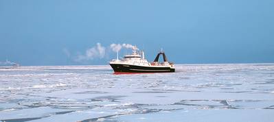 The American Triumph is American Seafoods most powerful at-sea processor. She also boasts the largest frozen hold capacity of any of their two-level processing vessels.