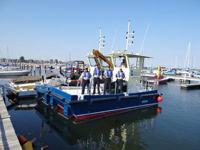 Cleveland's New Clean-up Boats: Photo credit Cleveland Port Authority