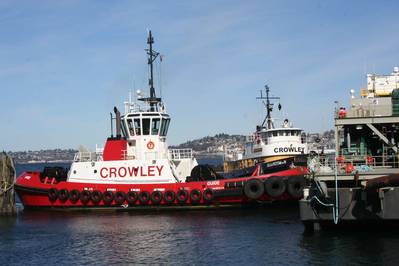 Crowley Maritime tugboat Guide (Photo: Caterpillar)