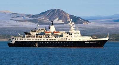 Cruise Ship 'Lyubov Orlova': Photo credit Wikimedia CCL 