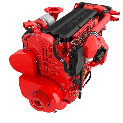 Cummins X15 marine engine. Image courtesy Cummins