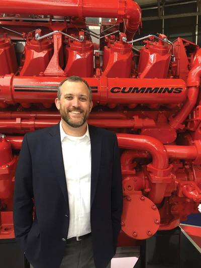 "Cummins plans to be a leader in electrified power and we believe this business segment will provide the innovation and focus to ensure future success" Eddie Brown, Cummins Marine. Photo: Cummins Marine