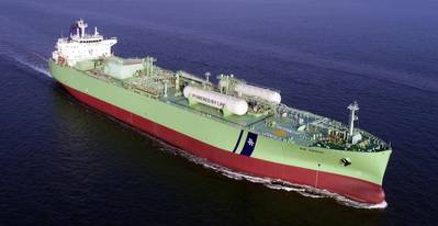 BW Gemini is the world's first VLGC to run on LPG fuel. (Photo: BW LPG)