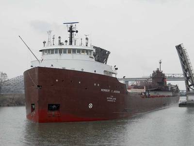 S.S. Herbert C. Jackson (Photo: The Interlake Steamship Company)