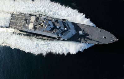 Littoral Combat Ship: Image credit Rolls-Royce