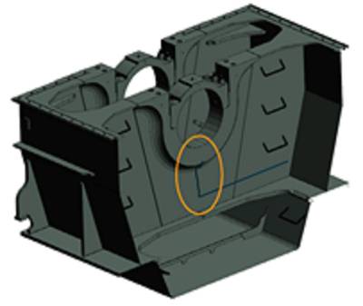Lubricant oil outlet temperature sensor. Image courtesy NYK
