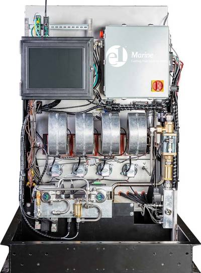 e1 Marine's methanol to hydrogen generator M18 - Credit: e1 Marine 