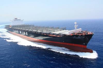 The YM Mobility will be one of the latest Yang Ming vessels to be retrofitted with the Wärtsilä FPP and EnergoProFin solutions. © Yang Ming Lines
