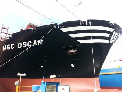 MSC Oscar (Photo: Lukoil Marine)