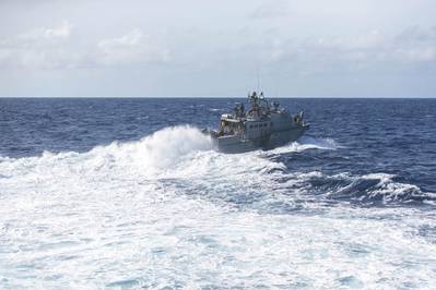 A U.S. Navy Mark VI patrol boat with waterjet propulsion. (Photo: Danny Gonzalez / U.S. Marine Corps)