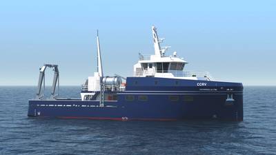 Proposed conceptual rendering of CCRV (Image courtesy of Glosten)