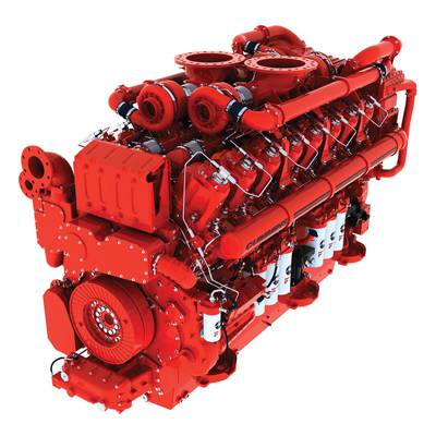  new QSK95 engine with 4000 hp (2983 kW) output