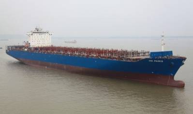 Rongsheng's First Container Ship: Photo credit Rongsheng