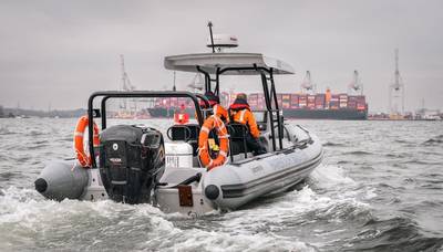 ABP Southampton patrol RIB. Image courtesy COX