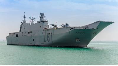 Spanish Navy amphibious assault ship Juan Carlos I (Photo: ABB)