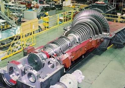 Steam Turbine Manufacture: Photo credit MHI