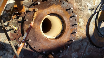 A Thordon SXL rudder bearing replaces a rubber bearing on an Atria Logistics UABL vessel (Photo: Thordon)