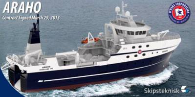 Trawler Design ST-115: Image credit Eastern Shipbuilding