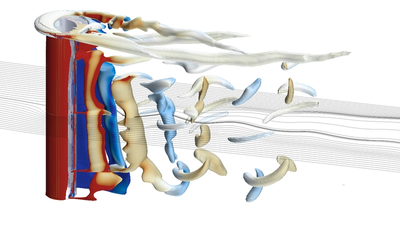 Visualization of the DSME Rotor Sail System (Image: DNV)