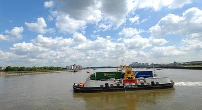 Woolwich Ferry: Photo credit Briggs Marine