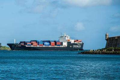 El Coquí, one of the world’s first ConRos powered by LNG (Photo: Crowley)